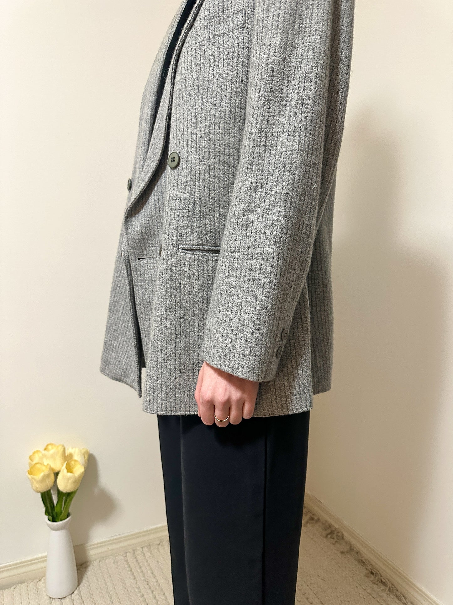 Vintage x Wrangler Grey Blazer (L)