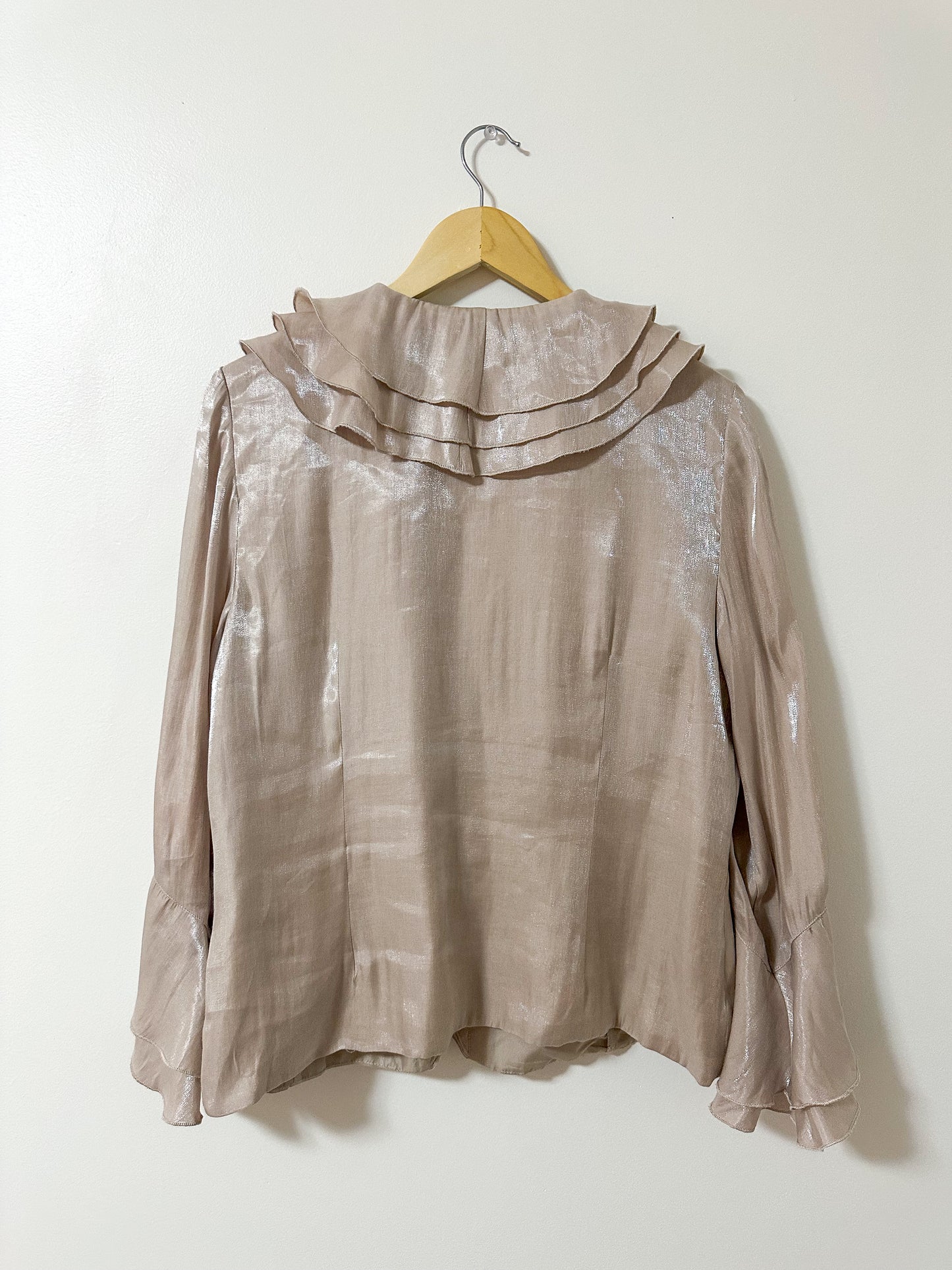 Vintage x Tradition Champagne Blouse (XL)