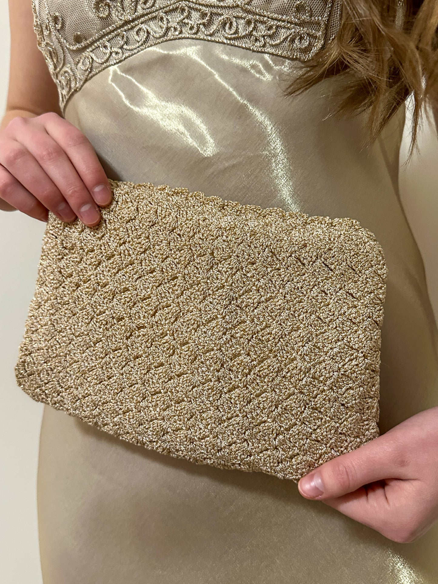 Gold Sparkly Clutch