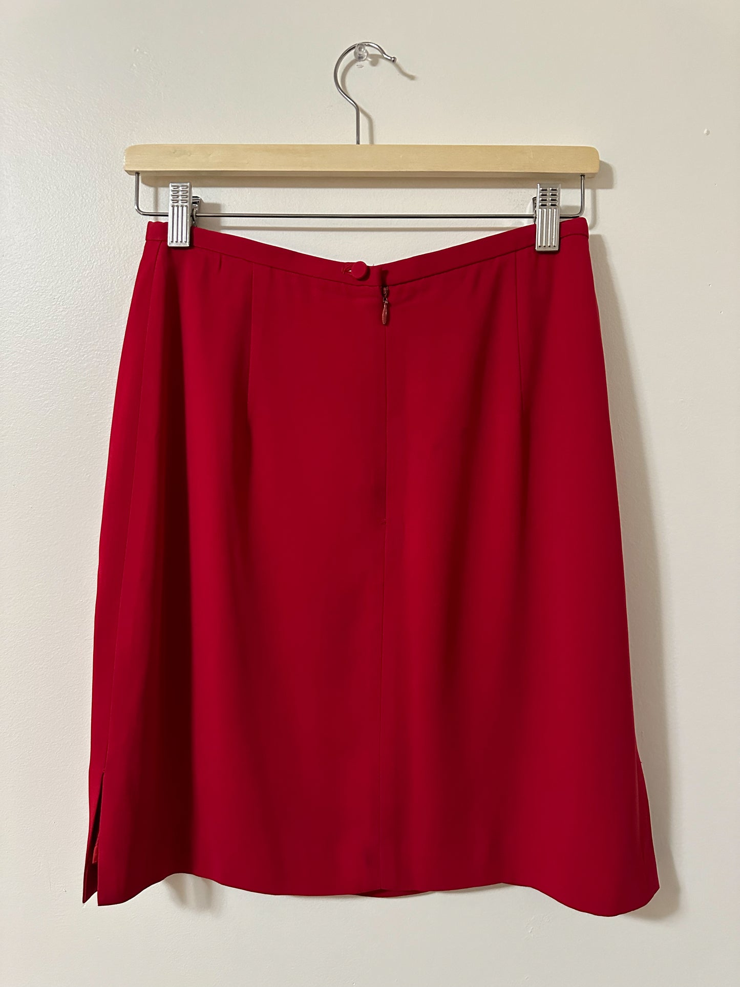 Vintage x Beechers Brook Red Skirt (M)