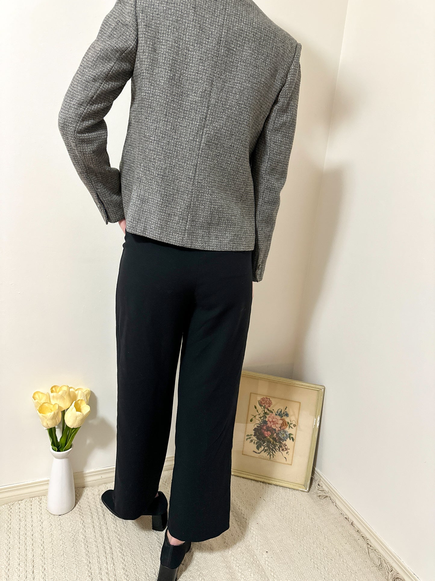 Vintage x Francois Guenet Grey Blazer (S/M)