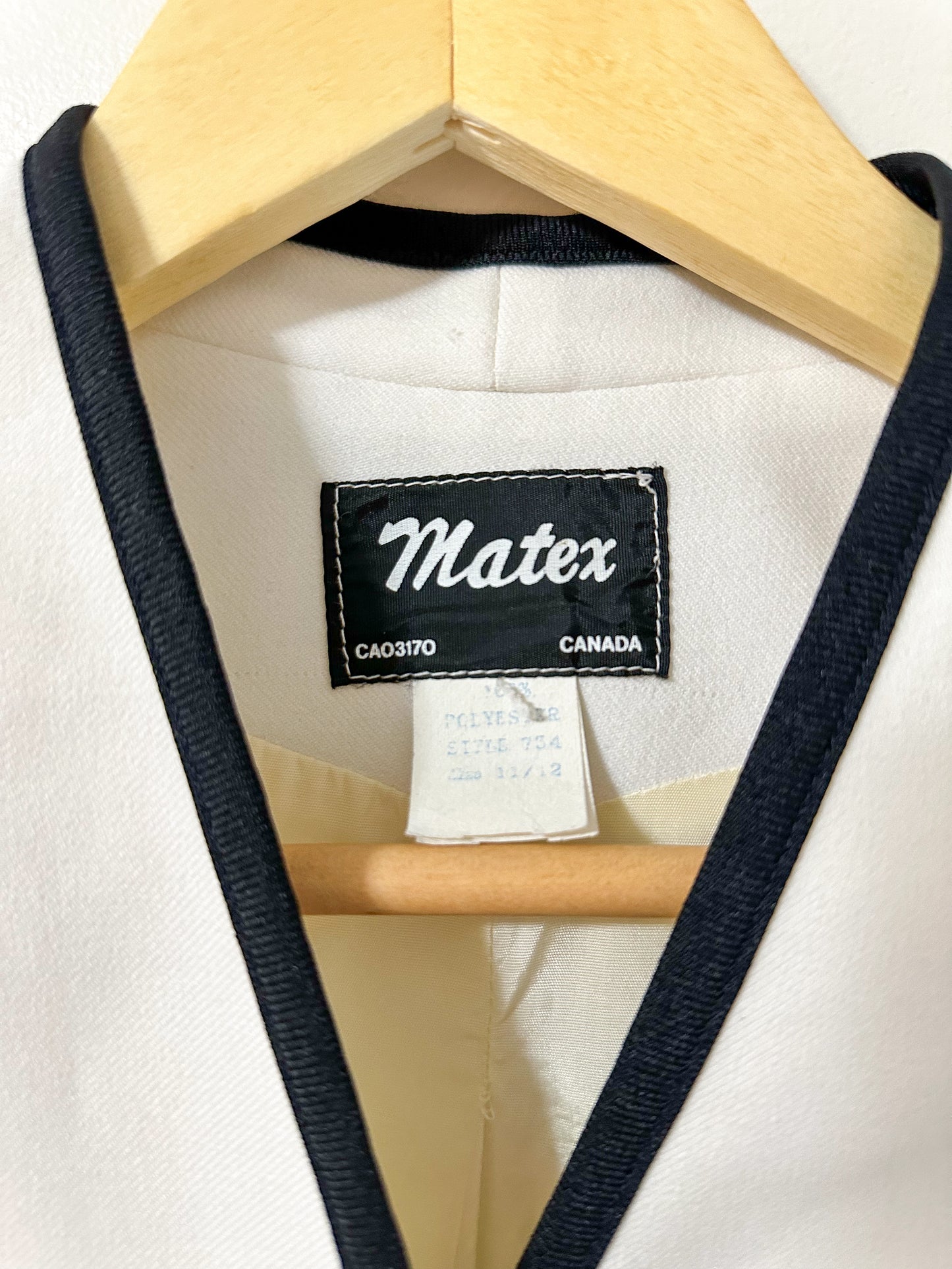 Vintage x Matex White Blazer (S/M)