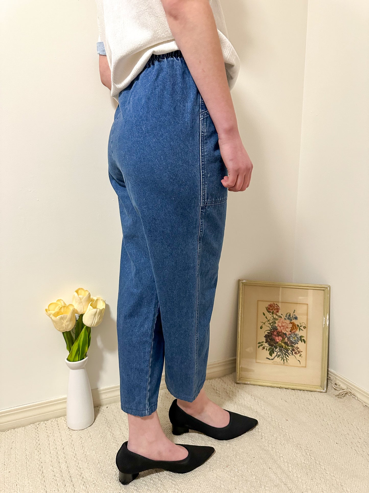 Vintage x FairSet Dark Blue Denim Pants (M)