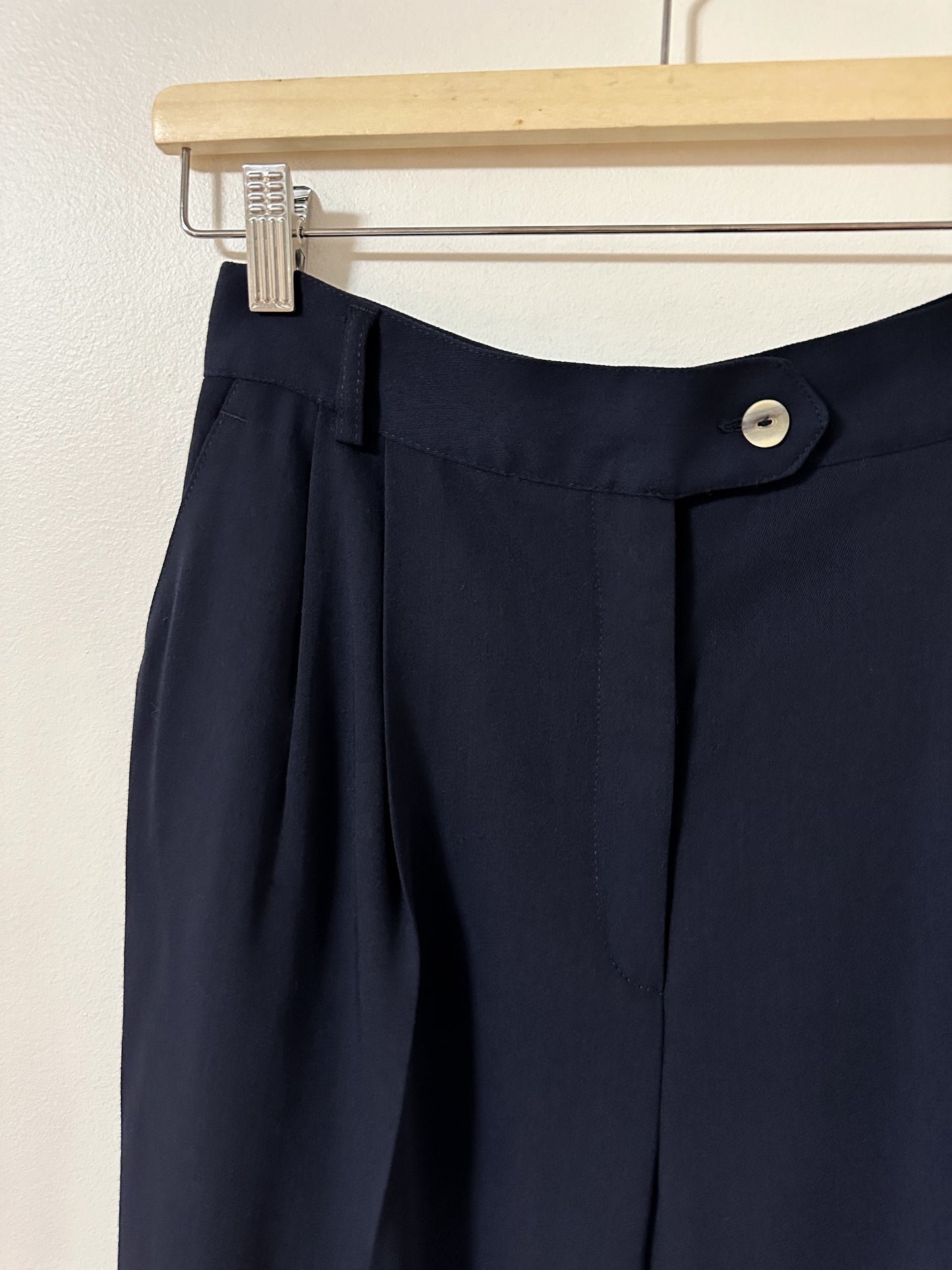 Vintage x Daniel Hechter Navy Trousers (M)