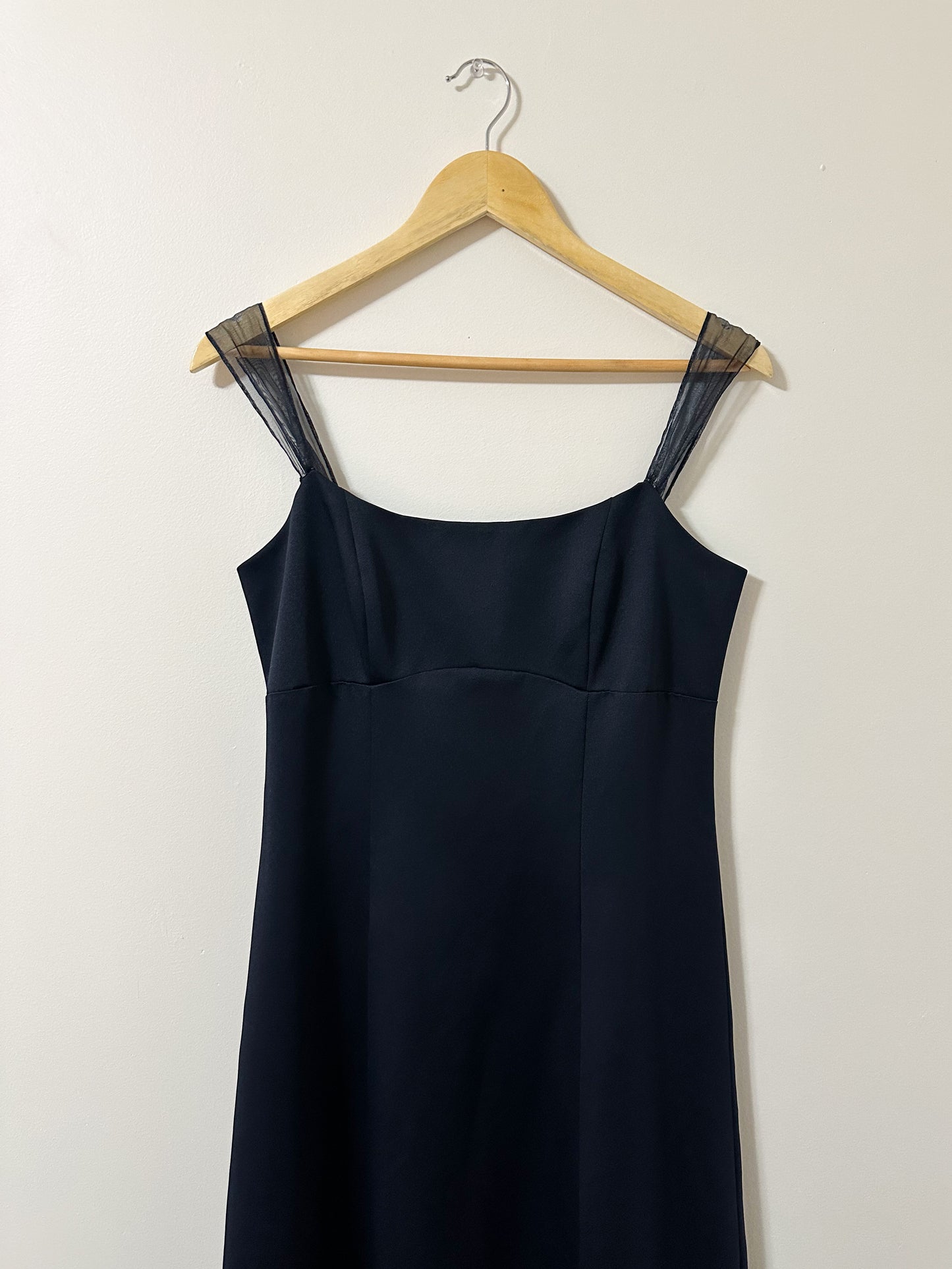 Vintage x Fairweather Navy Blue Gown (S/M)