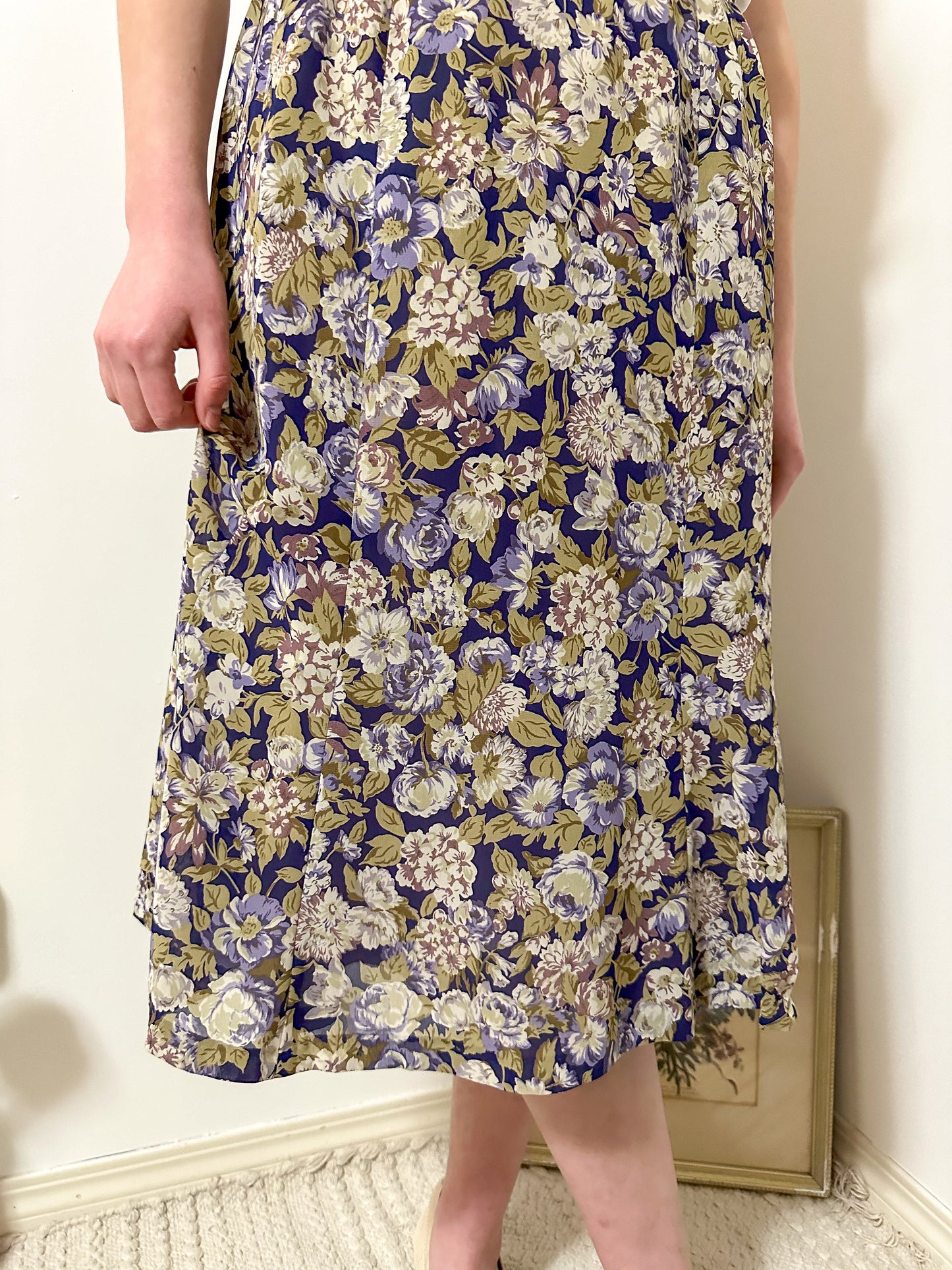 Vintage x FitMe Floral Skirt (M/L)