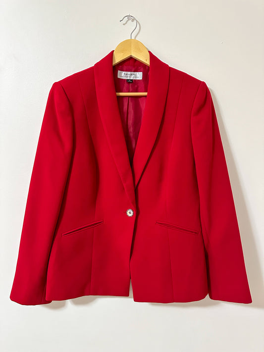 Tahari Red Blazer (L)