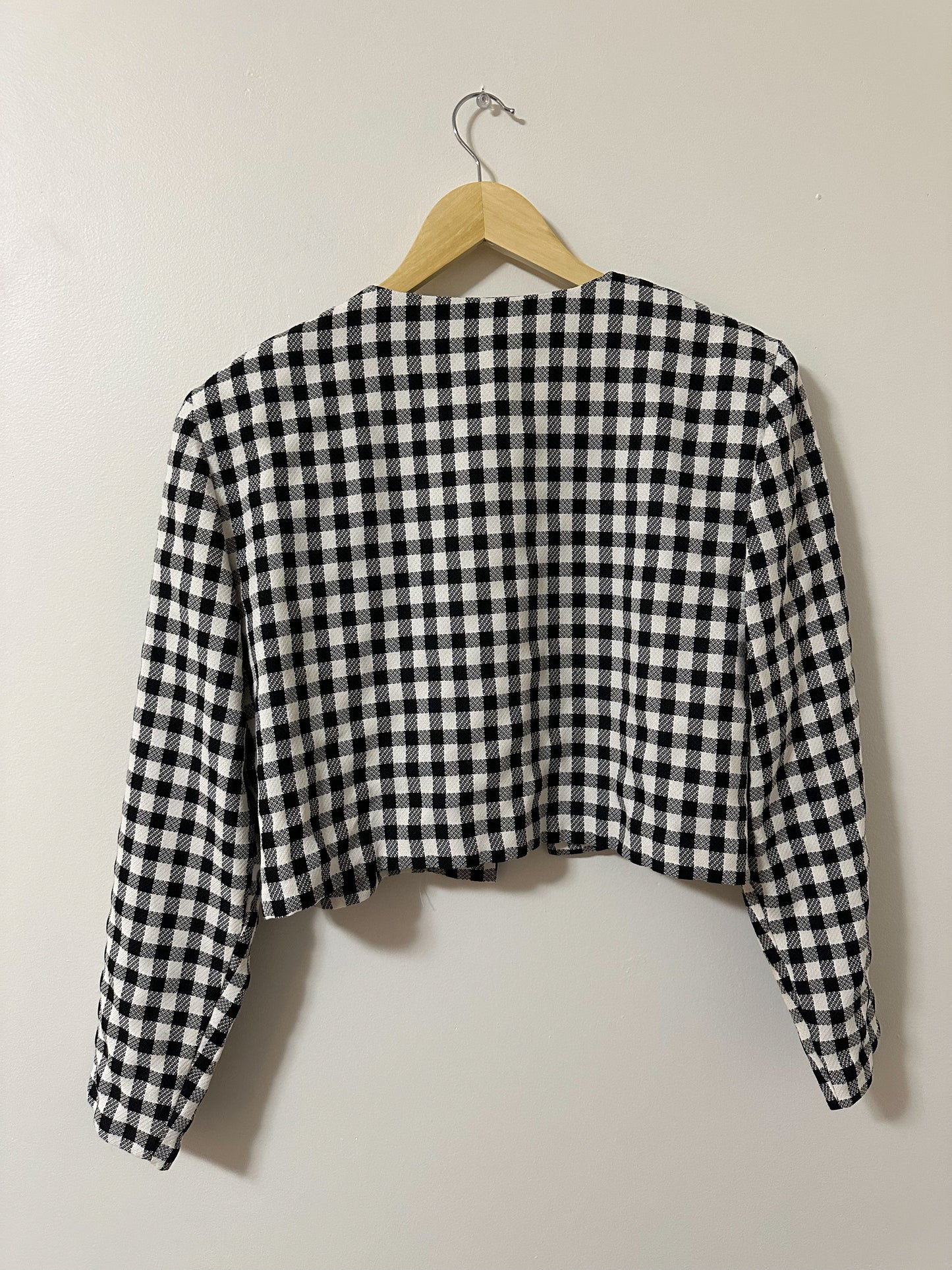 Vintage x Gingham Blazer (L)