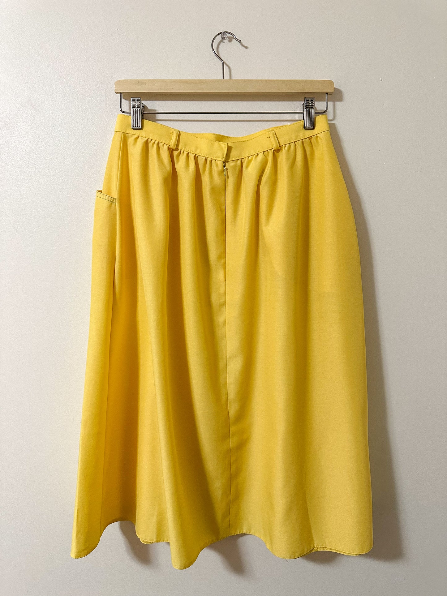 Vintage x St. Michael Yellow Skirt (M)