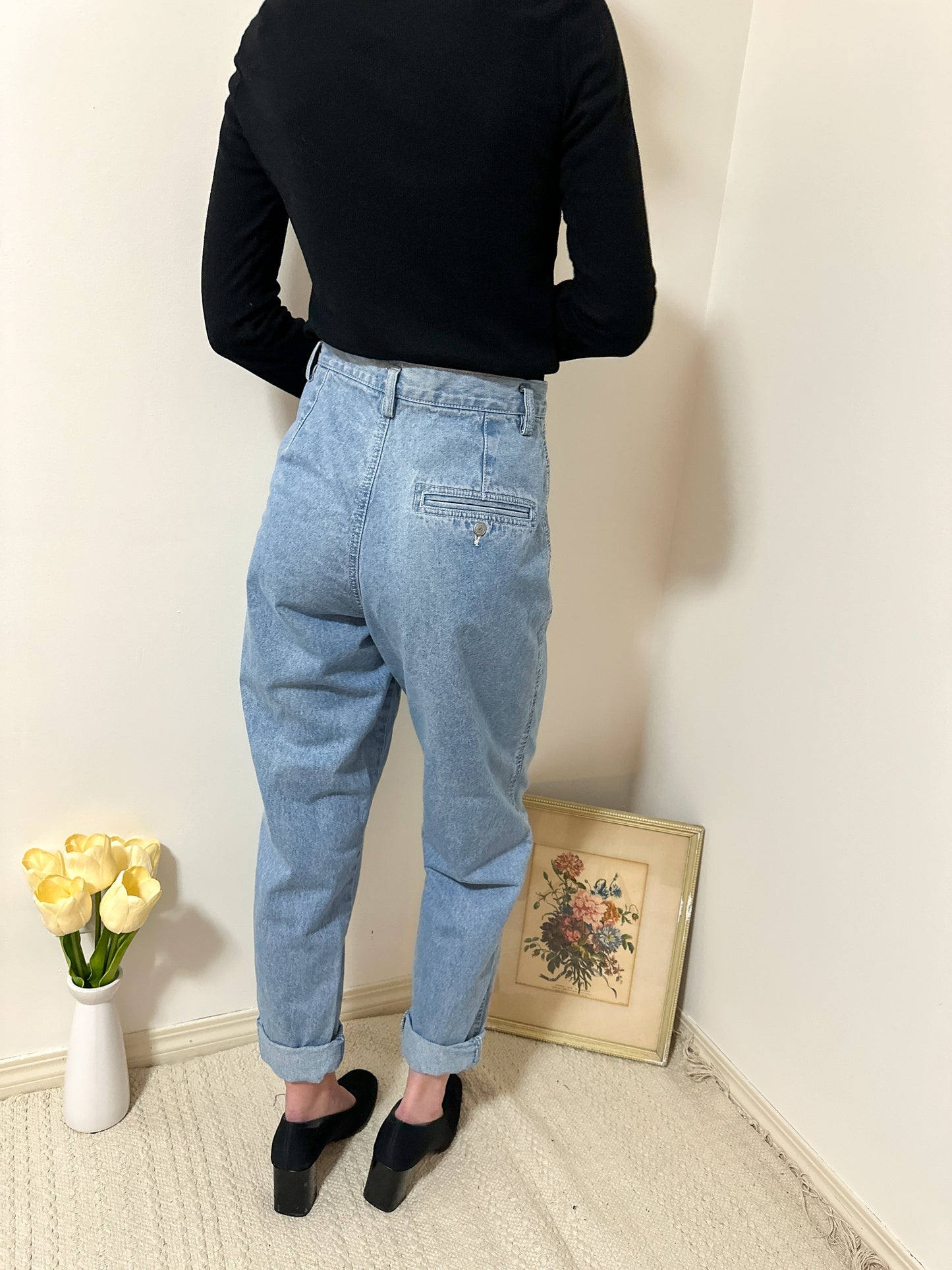 Vintage x Lizwear Light Blue Denim Pants (XS)