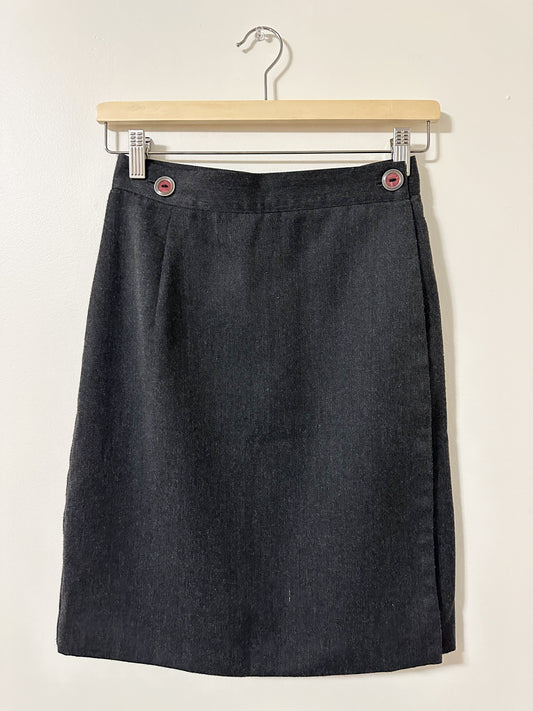 Vintage x Daniel Hechter Grey Skirt (S)