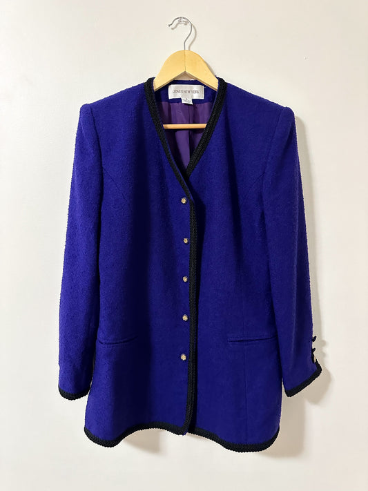 Vintage x Jones New York Purple Wool Blazer (M/L)