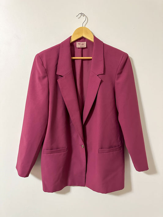 Vintage x TanJay Magenta Blazer (XL)