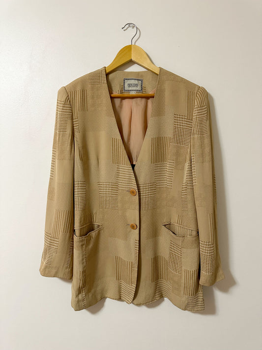 Vintage x Preng DDang Patterned Blazer (M/L)