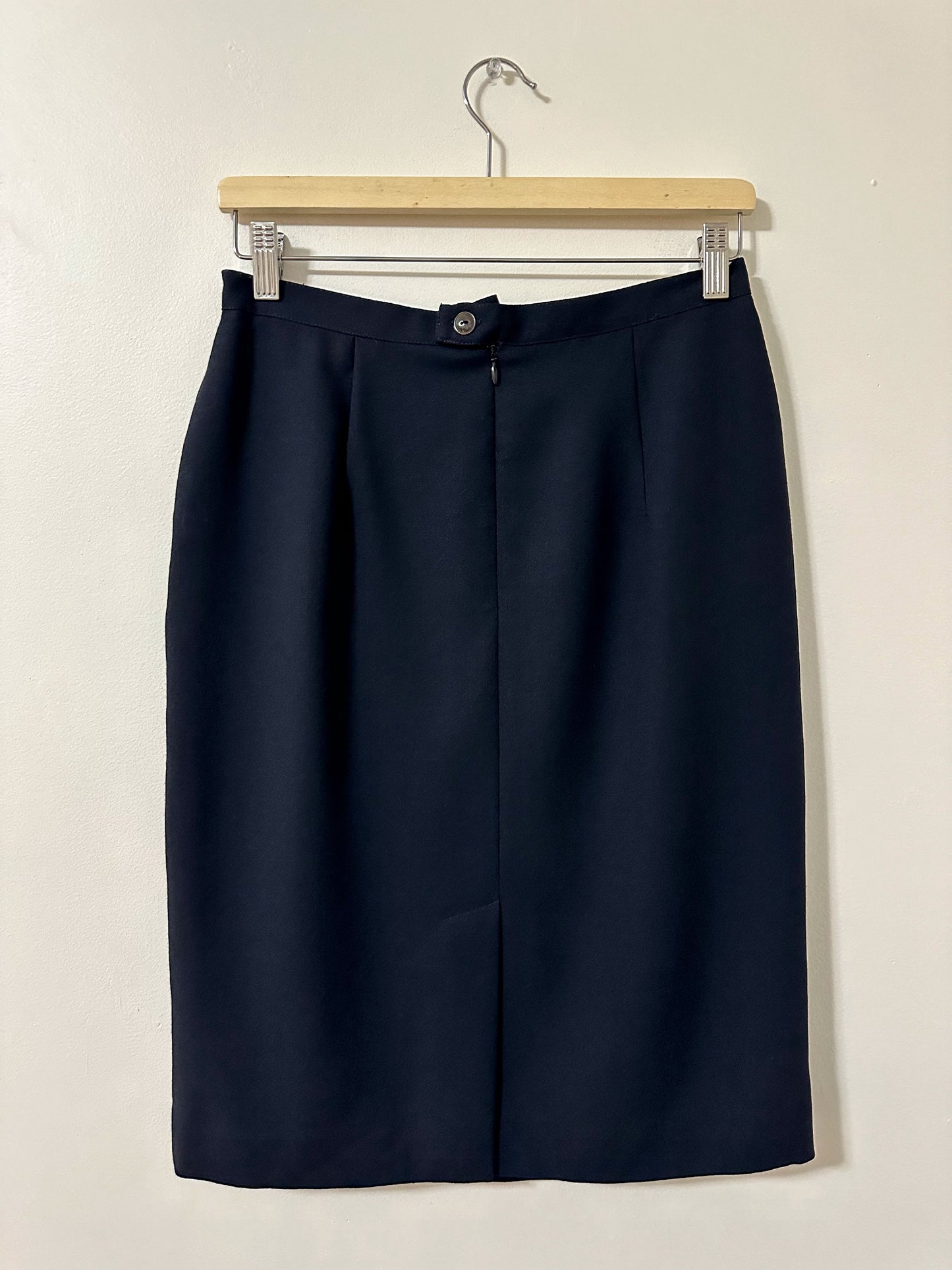 Vintage x Rena Rowan Navy Skirt (M)